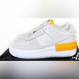 Nike Air Force 1 Low Shadow
Vast Grey Laser Orange (Women's) White